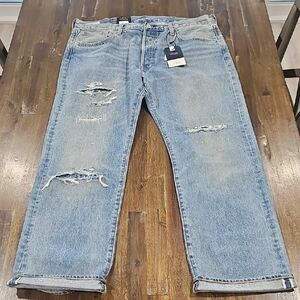Levi's Distressed Selvedge 501 Men's Jeans
